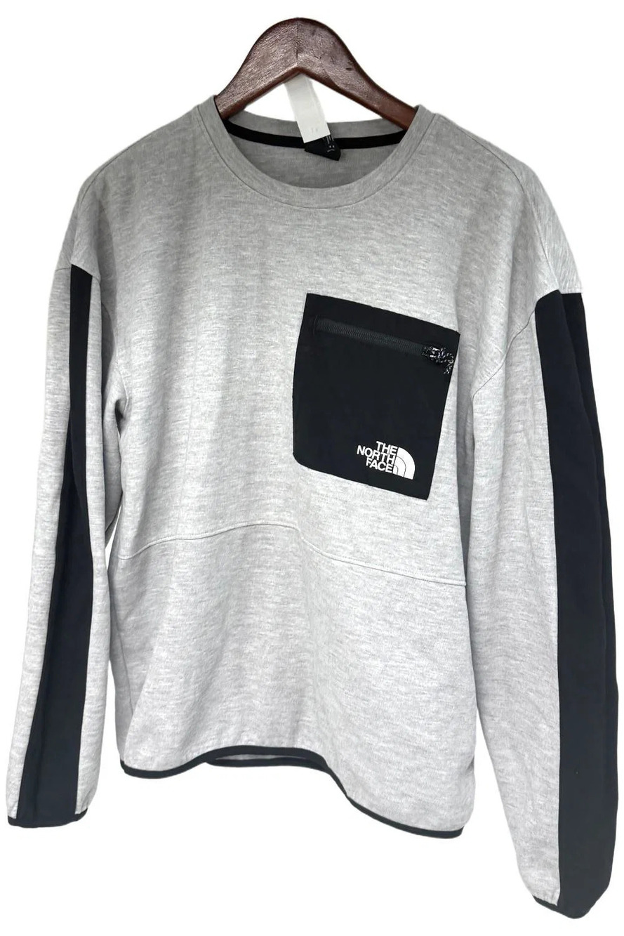 The North Face Men's Tech Crew Sweater Gray/Black